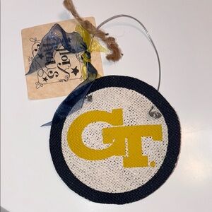Georgia Tech Christmas ornament nwt.